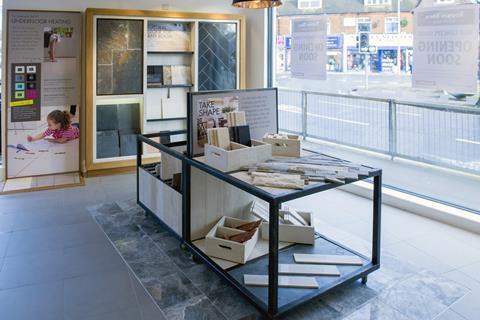Topps Tiles opened its first small format Boutique store in Walton-on-Thames this morning.